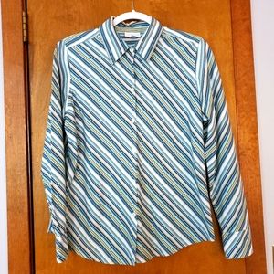 Charter Club Striped Blouse